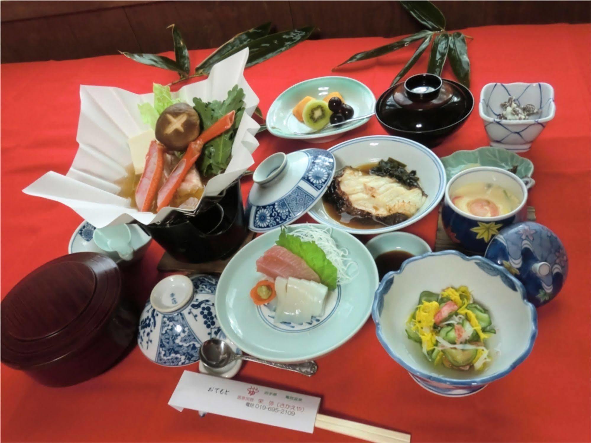 Hotel Onsen Minshuku Sakaeya Shizukuishi Exteriér fotografie